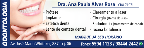 Odontologia Dra. Ana Paula Alves Rosa