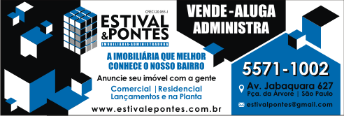 Imobiliária Estival & Pontes e administradora de imóveis