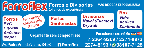 Forros e divisórias